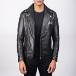 CS-222 Leather Jacket - Image 2