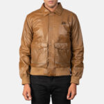 CS-227 Leather Jacket - Image 3