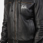CS-221 Leather Jacket - Image 4